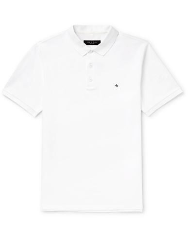 Rag & Bone Polo Shirts In White