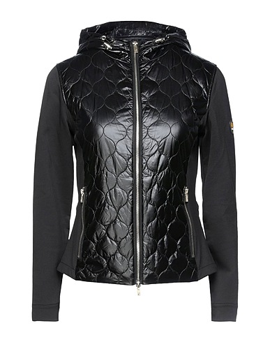 CIESSE PIUMINI Jacket Black 100% Nylon, Polyester, Elastane
