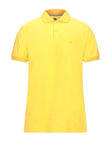 PEOPLE OF SHIBUYA Polo Giallo 94% Cotone, 6% Elastan