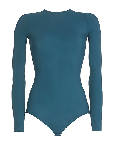 MAISON MARGIELA TOPS & TEES Deep teal 73% Polyamide, 27% Elastane