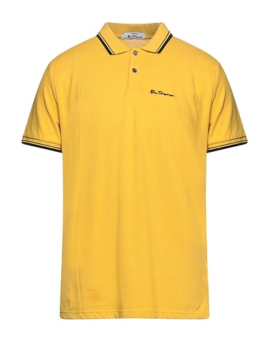 BEN SHERMAN Polo Amarillo 100% Algodón orgánico