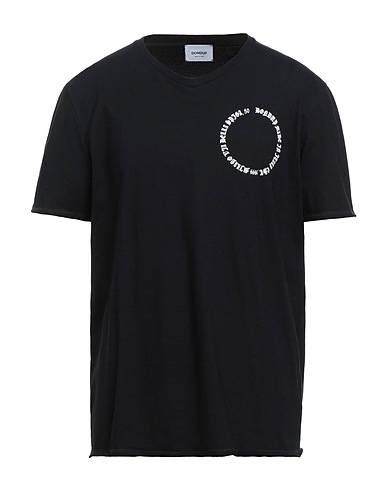 DONDUP T-shirt Black 100% Cotton