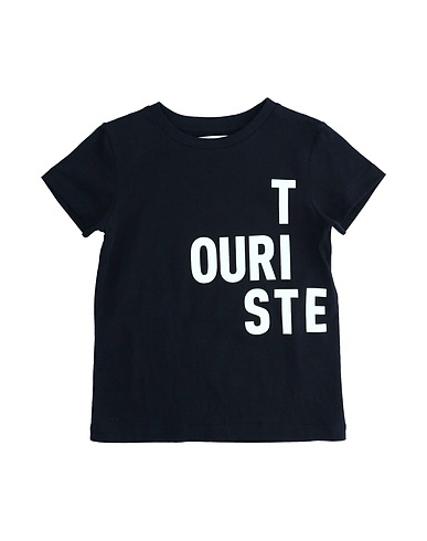 TOURISTE T-shirt Blu notte 100% Cotone