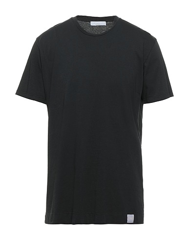 DANIELE FIESOLI Basic T-shirt Black 100% Cotton