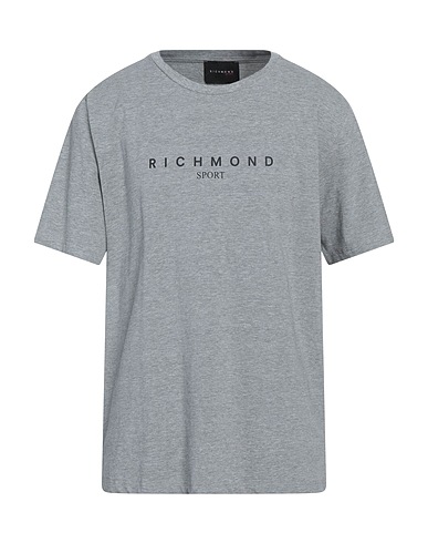 RICHMOND T-shirt Grey 48% Cotton, 48% Modal, 4% Elastane