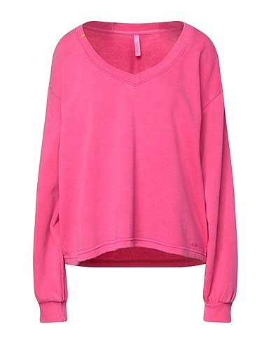 SUN 68 Sweatshirt Fuchsia 60% Cotton, 40% Polyester