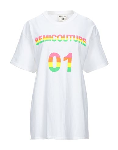 Semicouture T-shirts In White
