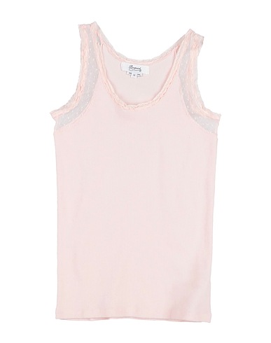 BONPOINT T-shirt Pink 95% Cotton, 5% Elastane