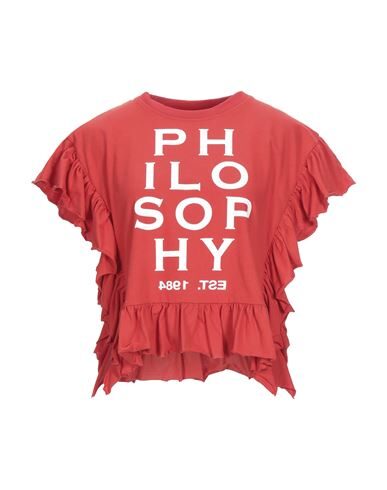 Philosophy Di Lorenzo Serafini T-shirts In Red