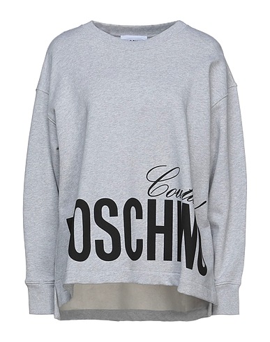 MOSCHINO Sweatshirt Light grey 100% Cotton