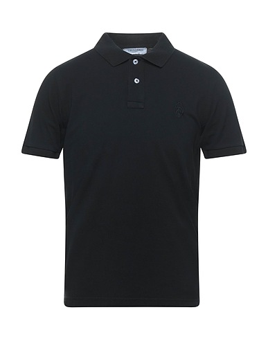 TRUSSARDI COLLECTION Polo Nero 100% Cotone
