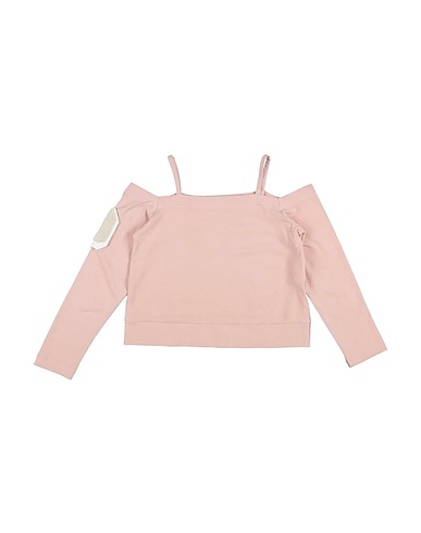 DONDUP T-shirt Blush 60% Viscose, 35% Polyamide, 5% Elastane