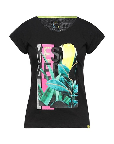 YES ZEE by ESSENZA T-shirt Black 100% Cotton