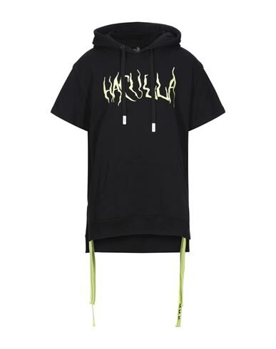 Haculla Masked Pins Short Sleeved Hoodie In Black
