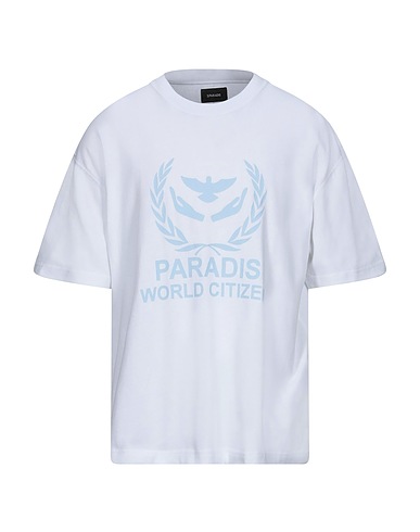 3.PARADIS T-shirt White 100% Cotton