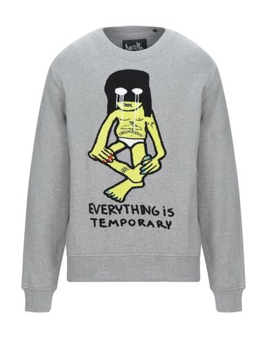 Haculla Temporary Embroidered Sweatshirt In Grey