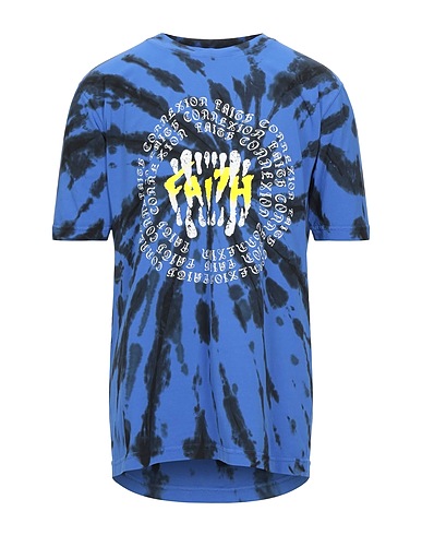 FAITH CONNEXION T-shirt Blue 100% Cotton