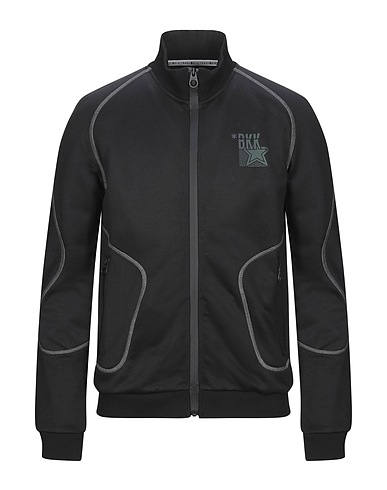 BIKKEMBERGS Felpa Nero 50% Cotone, 50% Poliestere, Elastan