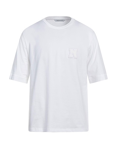 NEIL BARRETT Basic T-shirt White 100% Cotton