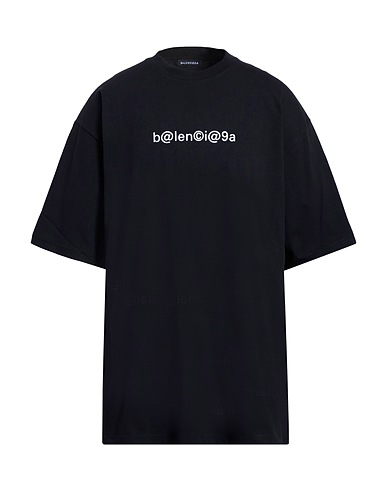 BALENCIAGA T-shirt Black 100% Cotton