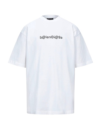 BALENCIAGA T-Shirt Weiß 100% Baumwolle