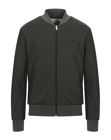 GOLDEN GOOSE Bomber Military green 100% Polyester, Elastane
