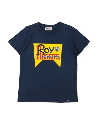 ROŸ ROGER'S T-shirt Blu notte 100% Cotone