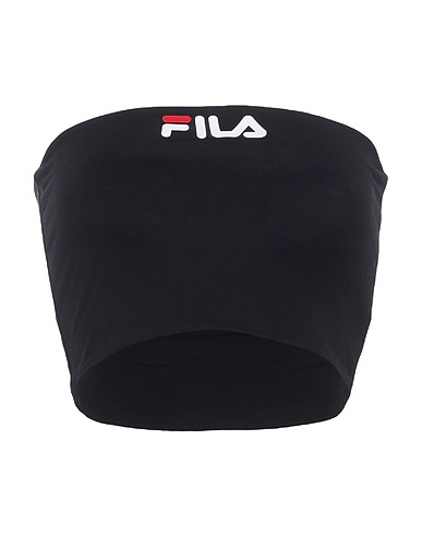 FILA Top Black 93% Cotton, 7% Elastane