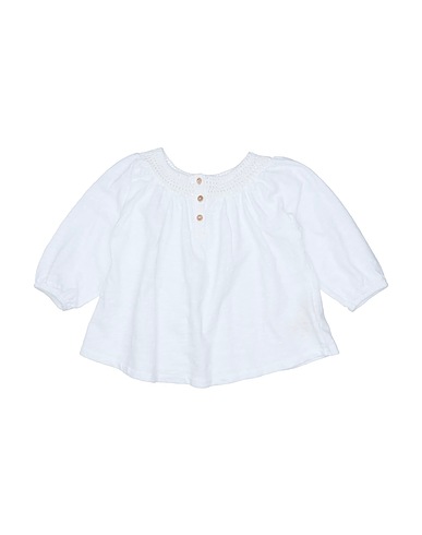 PLAY UP T-shirt Bianco 100% Cotone organico