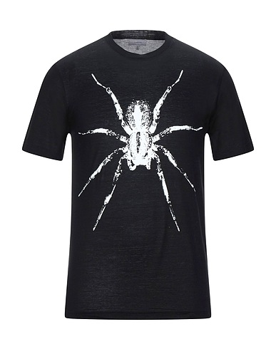 LANVIN T-shirt Nero 100% Cotone