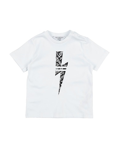 NEIL BARRETT T-shirt Bianco 100% Cotone