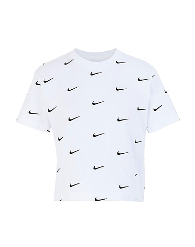 NIKE T-shirt W NRG SWOOSH LOGO TEE
 Bianco 100% Cotone