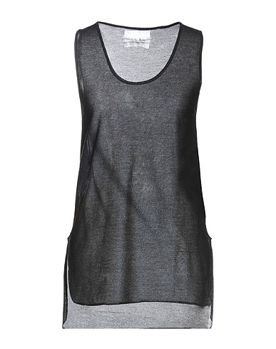 BRAND UNIQUE Top Blu notte 93% Poliestere, 7% Poliammide