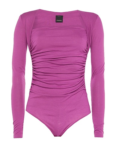 PINKO Body-Top Malve 70% Viskose, 30% Wolle