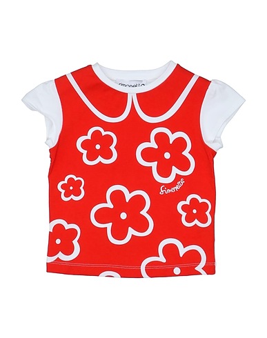 SIMONETTA T-shirt Red 94% Cotton, 6% Elastane