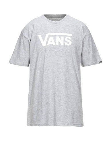 VANS T-shirt Grey 90% Cotton, 10% Polyester