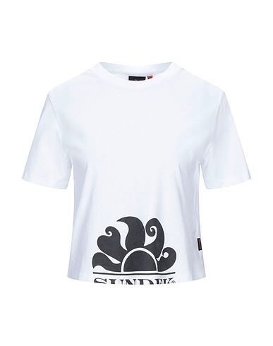SUNDEK T-shirt White 100% Cotton