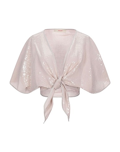 JUCCA Shrug Beige 100% Cotton, Silk