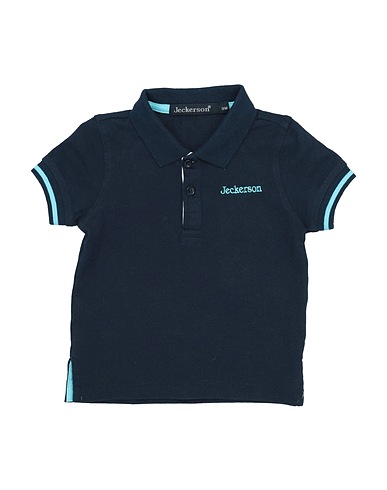 JECKERSON Polo shirt Midnight blue 100% Cotton