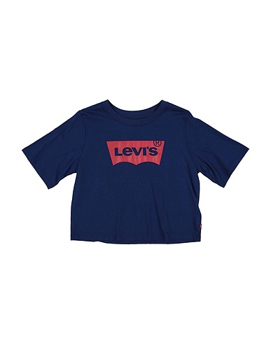 LEVI'S T-shirt Midnight blue 100% Cotton
