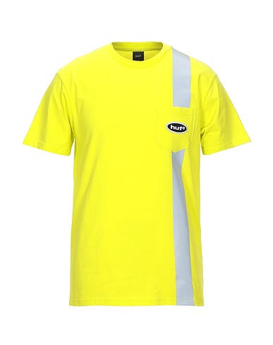 HUF T-shirt Yellow 100% Cotton