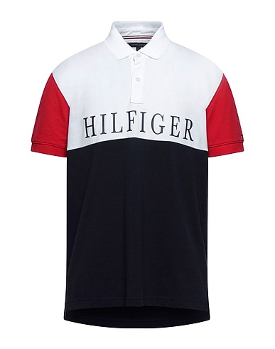 TOMMY HILFIGER ポロシャツ ホワイト コットン 100%