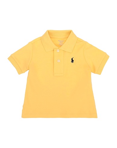 POLO RALPH LAUREN Polo shirt Soft Cotton Polo Shirt
 Yellow 100% Cotton