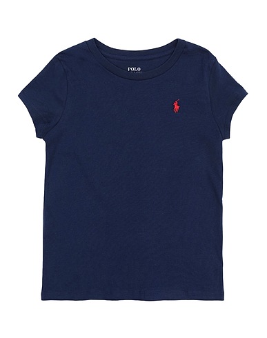 POLO RALPH LAUREN T-shirt  Cotton Jersey Tee 
 Blu notte 100% Cotone