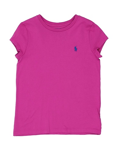 POLO RALPH LAUREN T-shirt  Cotton Jersey Tee 
 Malva 100% Cotone