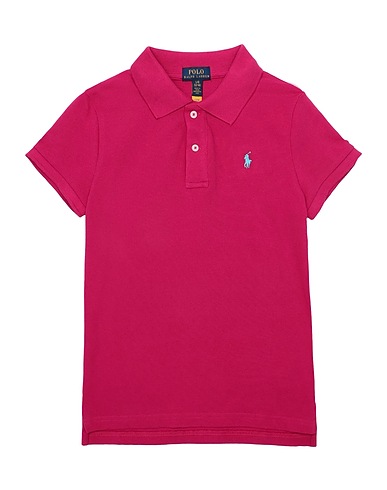 POLO RALPH LAUREN Polo shirt Cotton Mesh Polo Shirt
 Fuchsia 100% Cotton