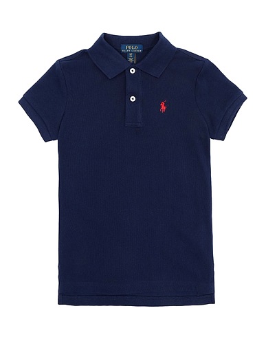 POLO RALPH LAUREN Polo shirt Cotton Mesh Polo Shirt
 Midnight blue 100% Cotton