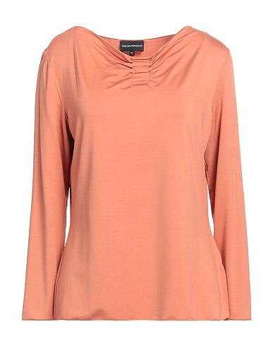 EMPORIO ARMANI T-shirt Rust 96% Viscose, 4% Elastane