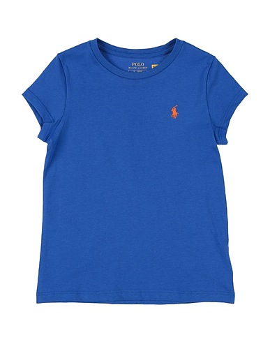 POLO RALPH LAUREN T-shirt Cotton Jersey Crew -Neck  T-Shirt
 Blue 100% Cotton