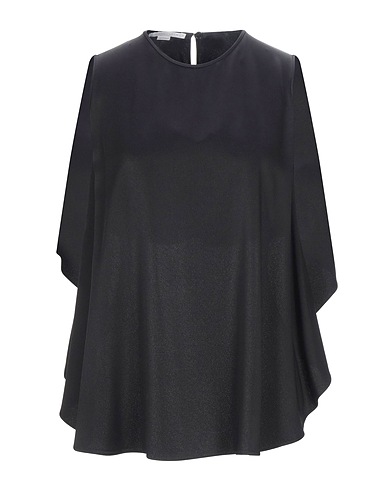 STELLA McCARTNEY Top Noir 61% Viscose, 39% Acétate
